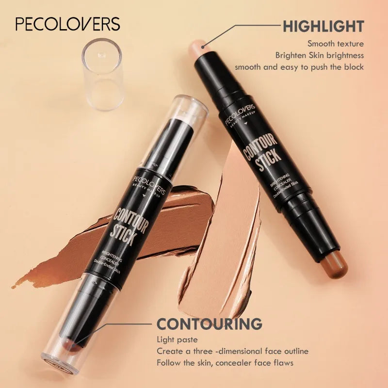 Crème de base de maquillage de haute qualité pour femme, fond de teint, correcteur, contour du visage, bronzant, beauté, cosmétiques