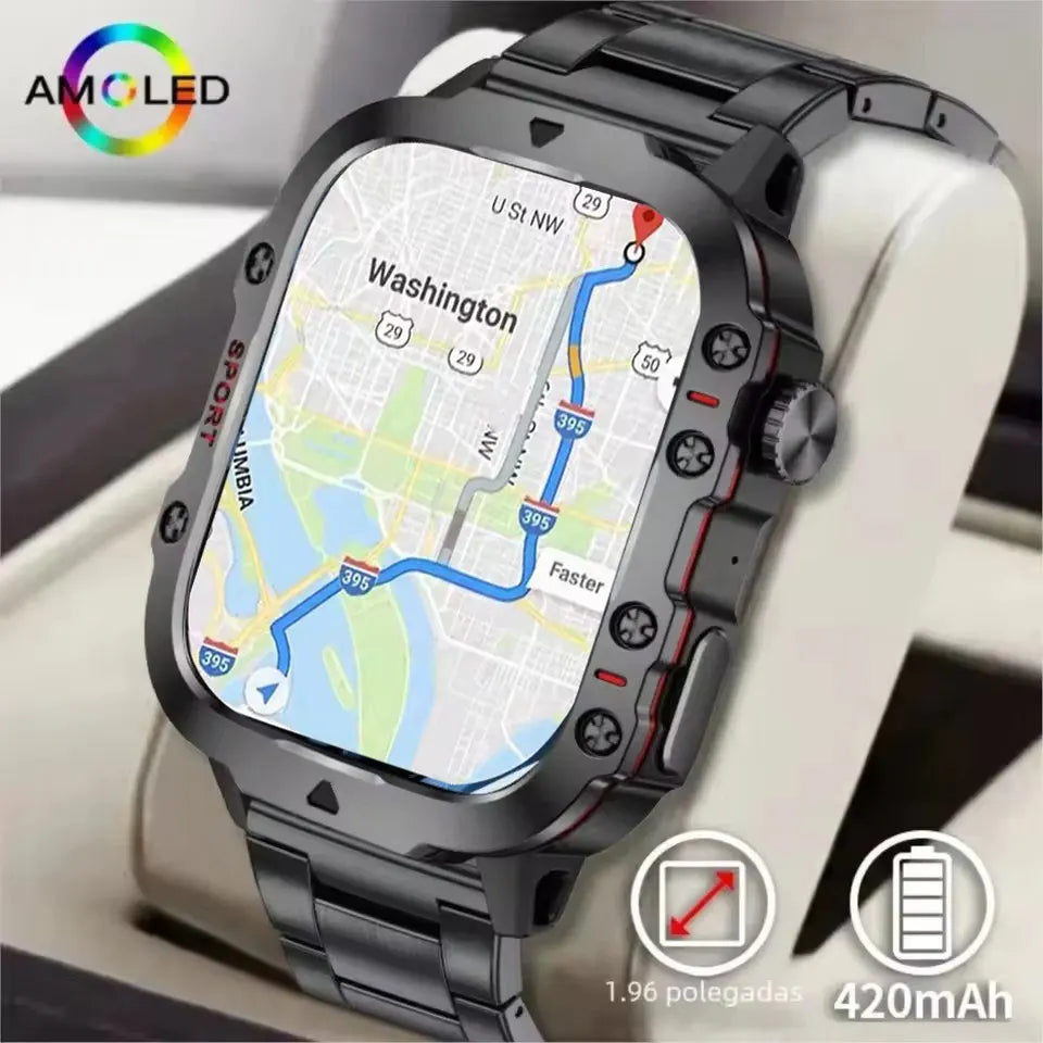 Montre intelligente de Sport en plein air avec éclairage Led hommes femmes montres Fitness Track ECG + PGG montre intelligente