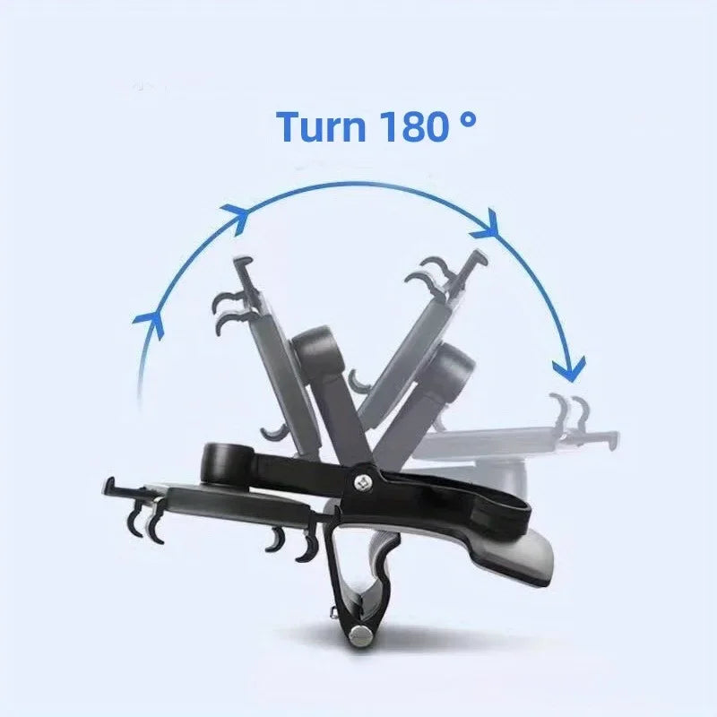 Support de téléphone de voiture rotatif à 360 degrés, Support GPS universel, Clip de tableau de bord, Support de téléphone portable de voiture dans la voiture pour iPhone