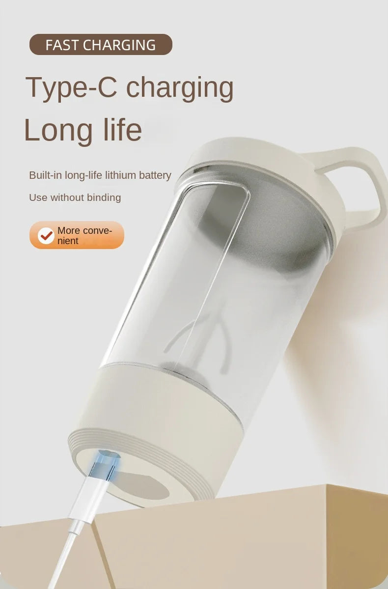 Nouveau Shaker à agitation automatique, Rechargeable par Usb, pour shakes de protéines et remplacement de repas, tasses de mélange portables