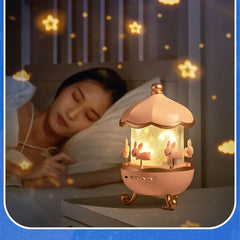 Projecteur de veilleuse pour enfants, chambre d'enfant, Rotation spatiale, lampe de nuit Led rechargeable par USB, 12 films, cadeau d'anniversaire et de noël