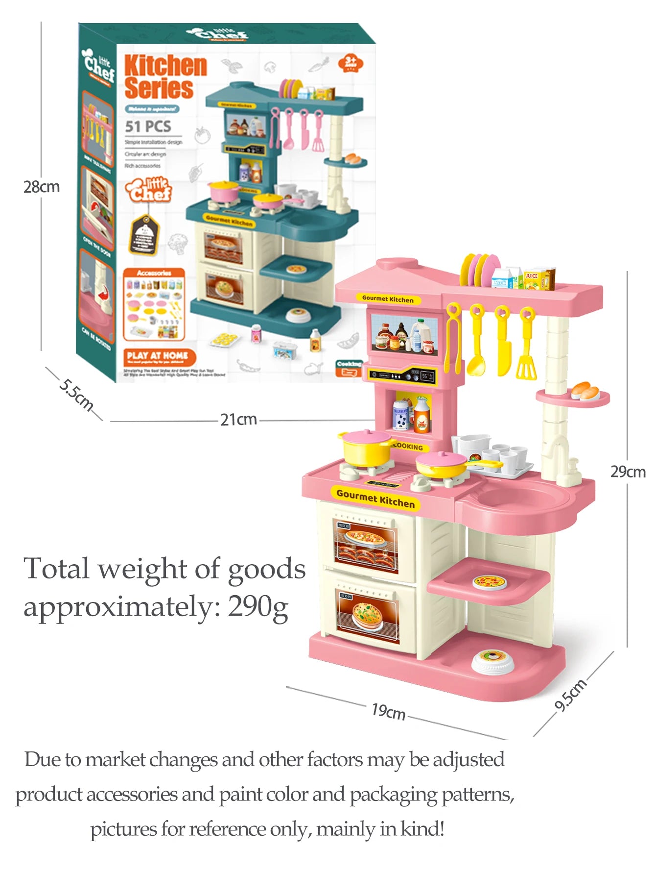 Accessoires de cuisine pour enfants, ensemble de jeu, jouets, aliments de cuisine, casseroles, Pots à lait, fourchette à pain pour enfants de 3 ans et plus, garçons et filles