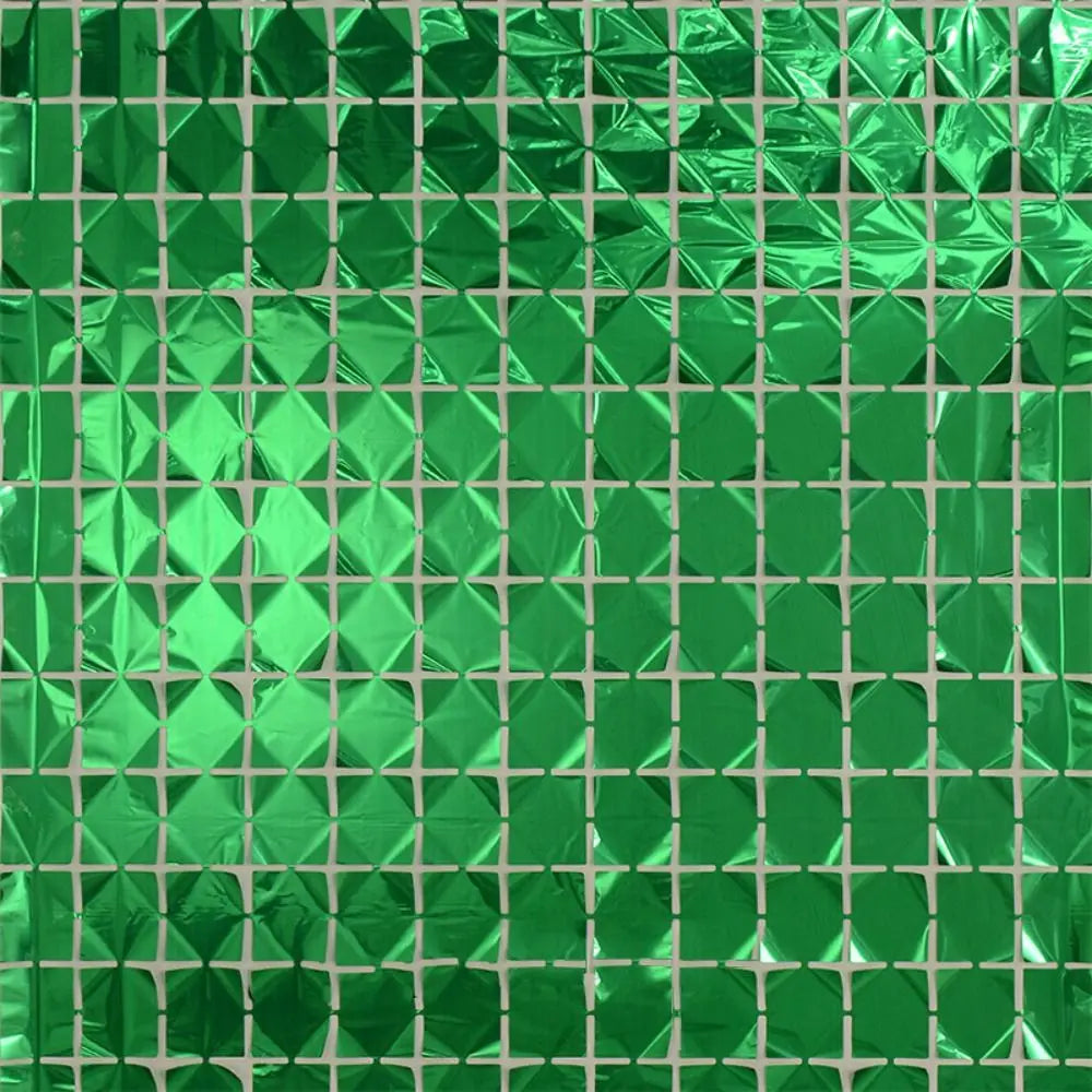 Luxury Wall Backdrop Curtain for Decoration by ix, Square Sequin Panel