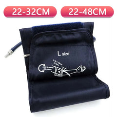 Manchette de pression artérielle pour adulte, tonomcirculation, sphygmomanomètre pour bras, tensiomètre, outil de soins sains, 22-32cm, 22-48cm