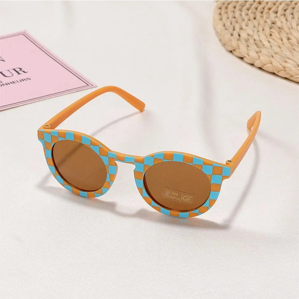 Enfants personnalité classique en plein air Protection solaire lunettes de soleil garçons filles couleurs protéger les yeux bébé UV400 lunettes de soleil enfants