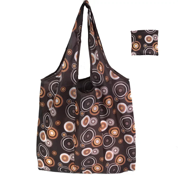 Grand Sac de Courses Réutilisable pour Femme, Fourre-Tout Pliant, Écologique, Réutilisable, Mallette d'Épicerie, Sacs à Main de Rangement