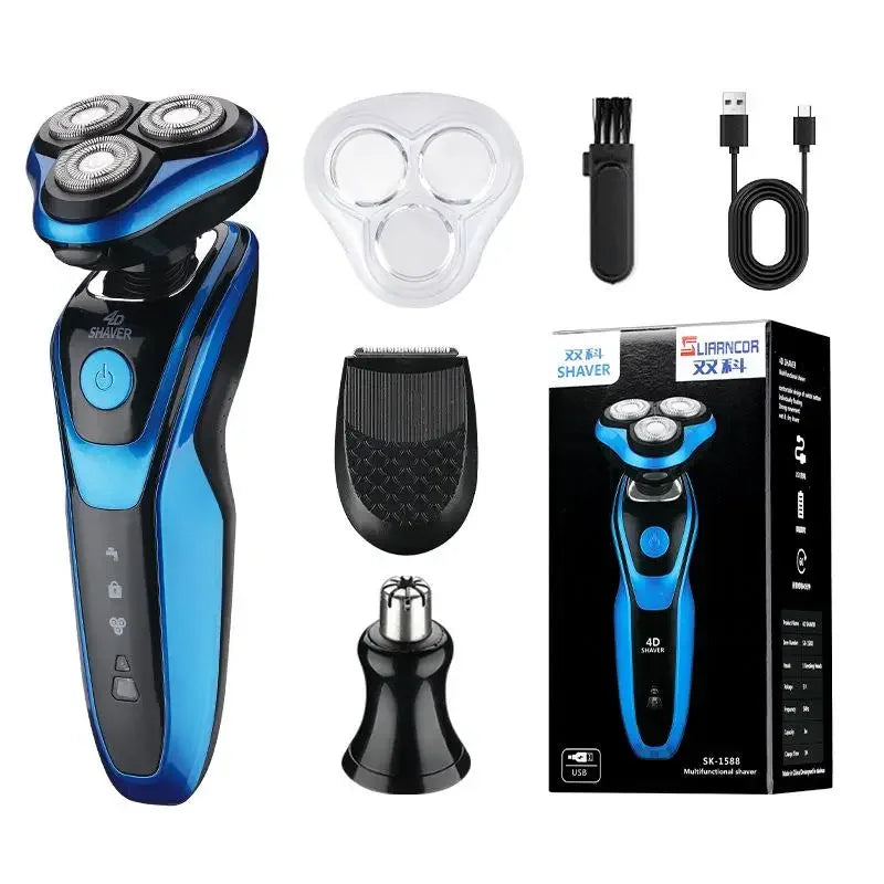 Xiaomi 5320s rasoir électrique 4D pour hommes tondeuse à cheveux électrique USB Rechargeable tondeuse à cheveux professionnelle coupe-cheveux humide sec
