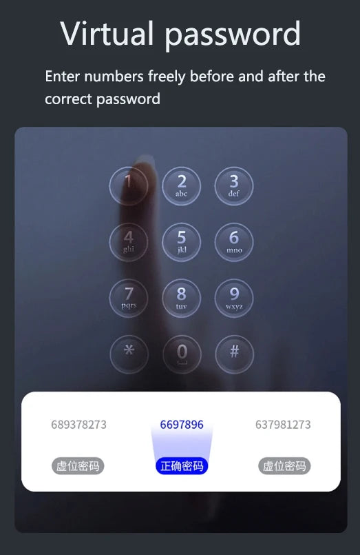 Tuya App serrure intelligente maison antivol porte serrure d'empreintes digitales avec caméra mot de passe serrure grande serrure de porte