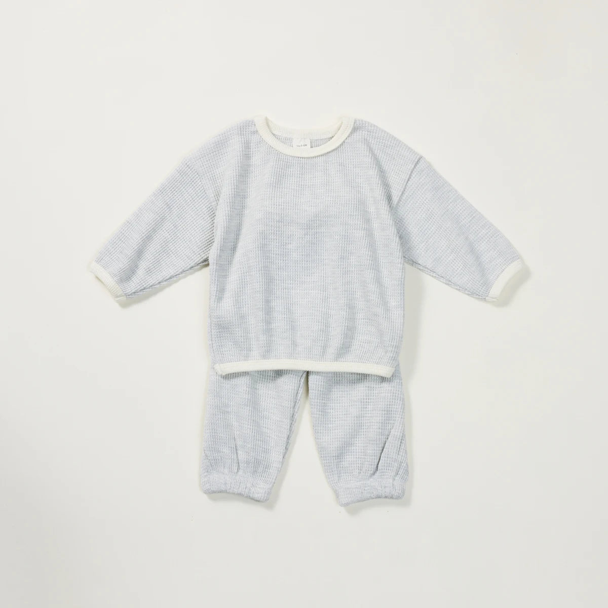Style coréen enfants vêtements costume gaufre pull + pantalon bébé garçons filles vêtements ensemble printemps automne enfants vêtements costume