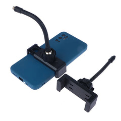 Anneau lumineux pour selfie en direct, tuyau flexible, clip pour téléphone portable, support rapide, adapté pour smartphone