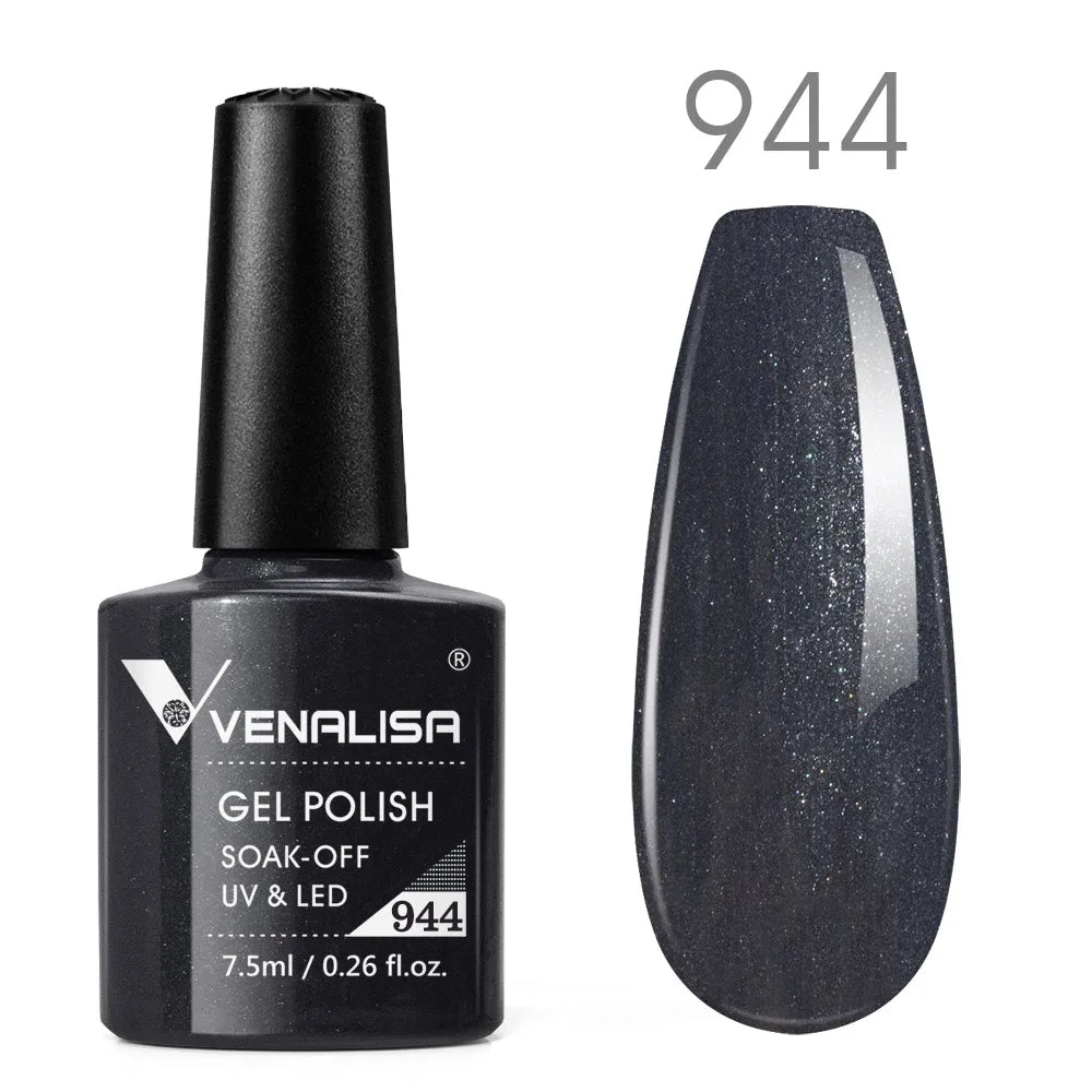 Venalisa vernis à ongles Gel à paillettes réfléchissantes couleur néon couverture complète Pigment Nail Art manucure tremper l'émail vernis Gel UV