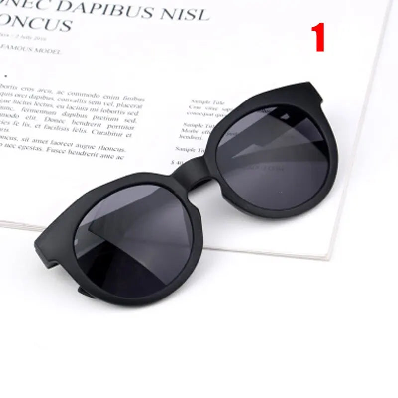 Lunettes de soleil rondes colorées pour enfants, classiques, rétro, mignonnes, UV400, pour garçons et filles, offre spéciale