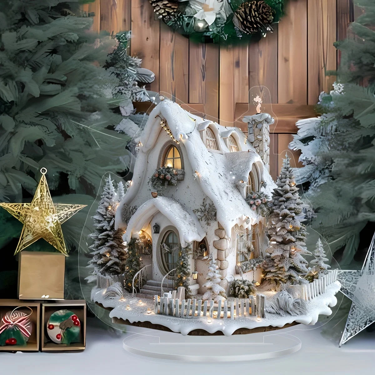 1 morceau de décoration de vacances de Noël, style bohème, décoration de bureau multifonctionnelle pour chambre à coucher, idée cadeau unique.