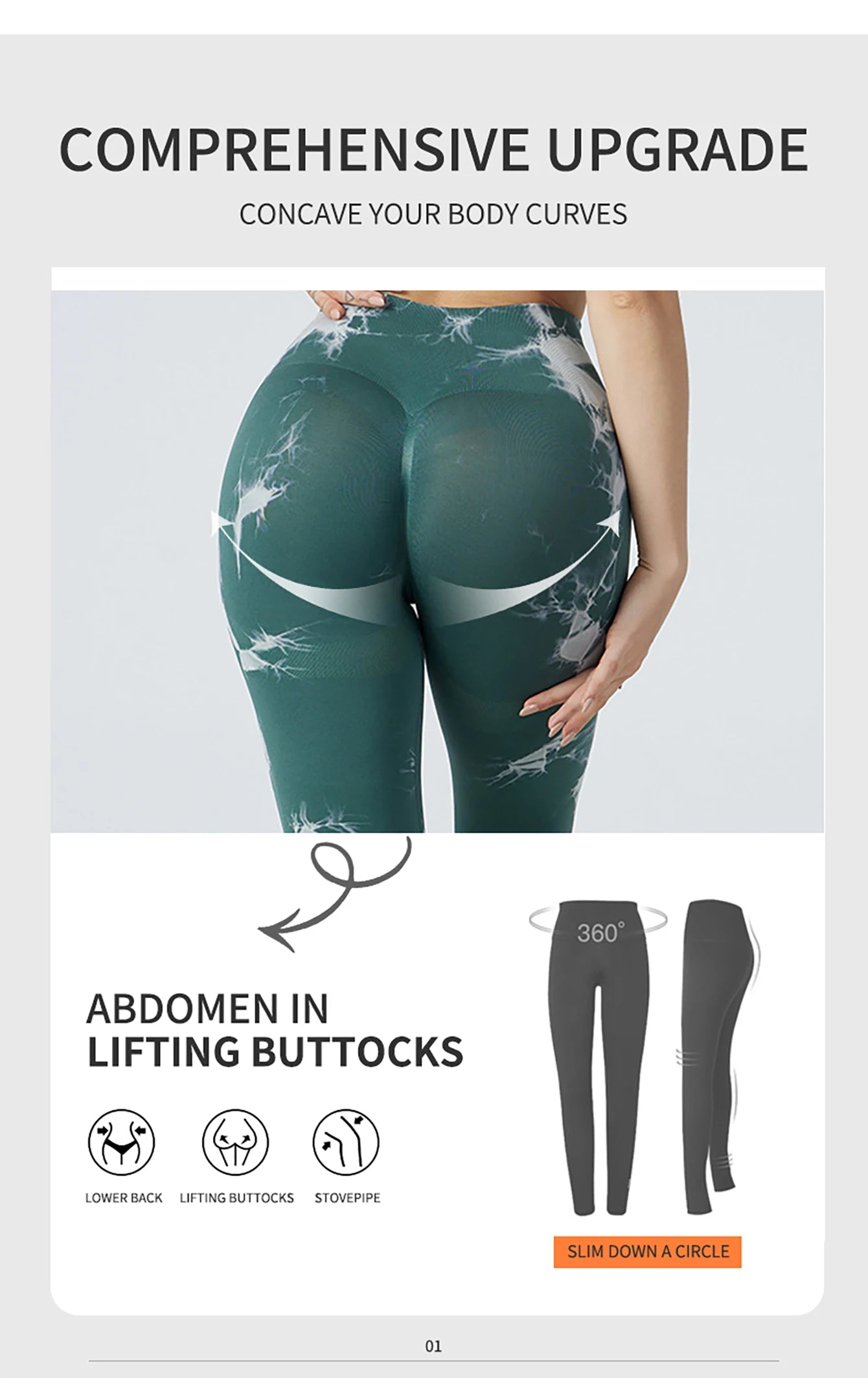 Aught Dye-Leggings de yoga taille haute sans couture pour femmes, pantalons de sport, collants push-up, vêtements de sport, entraînement de fitness, nouveau, 2024