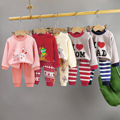 Vêtements pour enfants ensembles pour enfants vêtements pour enfants garçons filles coton automne hiver vêtements pantalons vêtements de nuit sous-vêtements