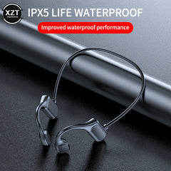 Écouteurs sans fil étanches avec microphone, casque Bluetooth 5.0, équipement audio Sophia Conducting, stéréo, OpenEAR, sports de plein air, BL09
