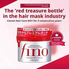 Fino Premium Touch – revitalisant de beauté à tremper, réparateur sec, bouclé, endommagé, hydratant longue durée, soin capillaire contrôlé par l'huile