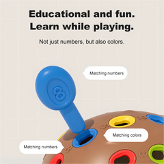 Jouets Montessori pour tout-petits, jouets sensoriels et motricité Fine pour enfants âgés de 18 mois, activités d'apprentissage, jeux éducatifs de hérisson