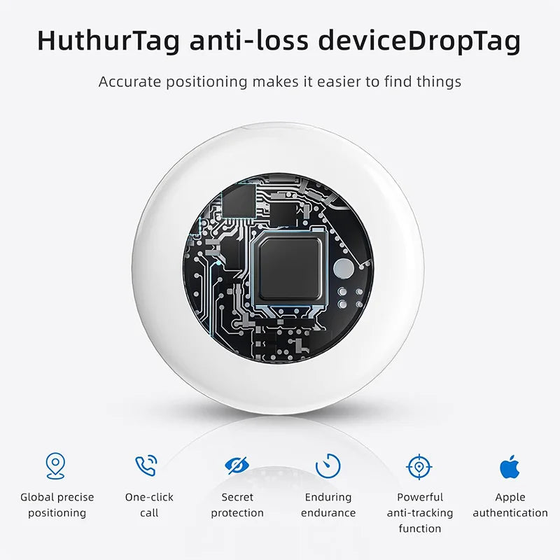 Localisateur intelligent TX02, Mini étiquette de clé GPS, étanche IPX5, Airtag, dispositif Anti-perte, localisateur en temps réel, fonctionne, trouver mon application