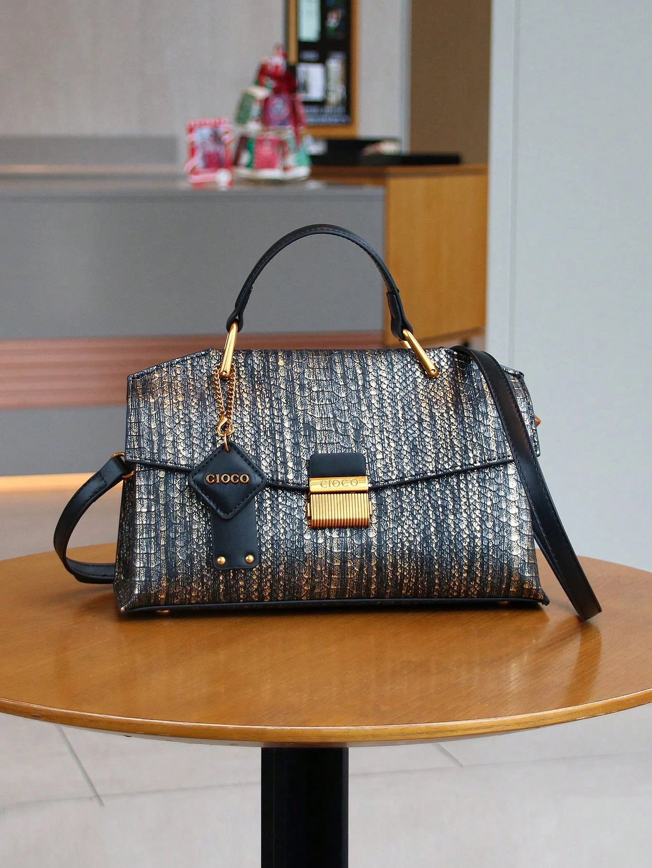 2025 nouveau rétro bleu en forme de serpent sac à main de haute qualité mode luxe sac à main léger grande capacité une épaule messen