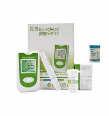 Benecheck-Compteur automatique d'acide urique, bandelettes de test, kit 10ua, 25ua, 10/25 pièces