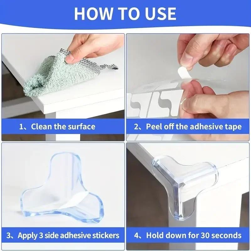 T-shaped Furniture Table Corner Protector, Child Safety Anti-Collision, Baby Safety Table Corner Protector
