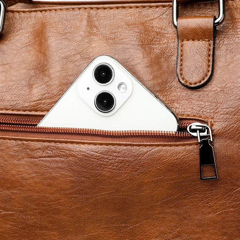 Sac à main élégant pour femmes, sacs à poignée supérieure en cuir de bonne qualité, sac à bandoulière pour dames, grand fourre-tout décontracté, tendance 2025