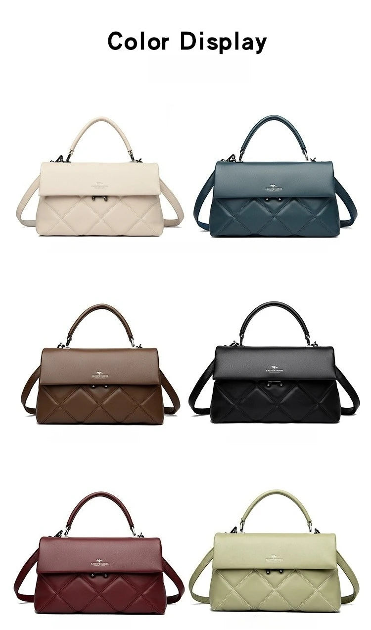 Sac pour femmes nouvelle tendance sacs à main coréens concepteur de luxe marque dames sacs à bandoulière en cuir souple mode polyvalent sacs à bandoulière
