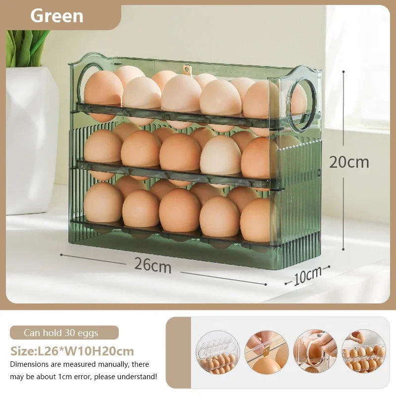 Boîte de Rangement d'emoufs au Frais pour Réfrigérateur, Support, Distributeur, Cuisine