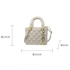 Small Premium Western Style Bag, New Shoulder Bag, Fashionable Embroidery Thread, Versatile Concubine Handbag 