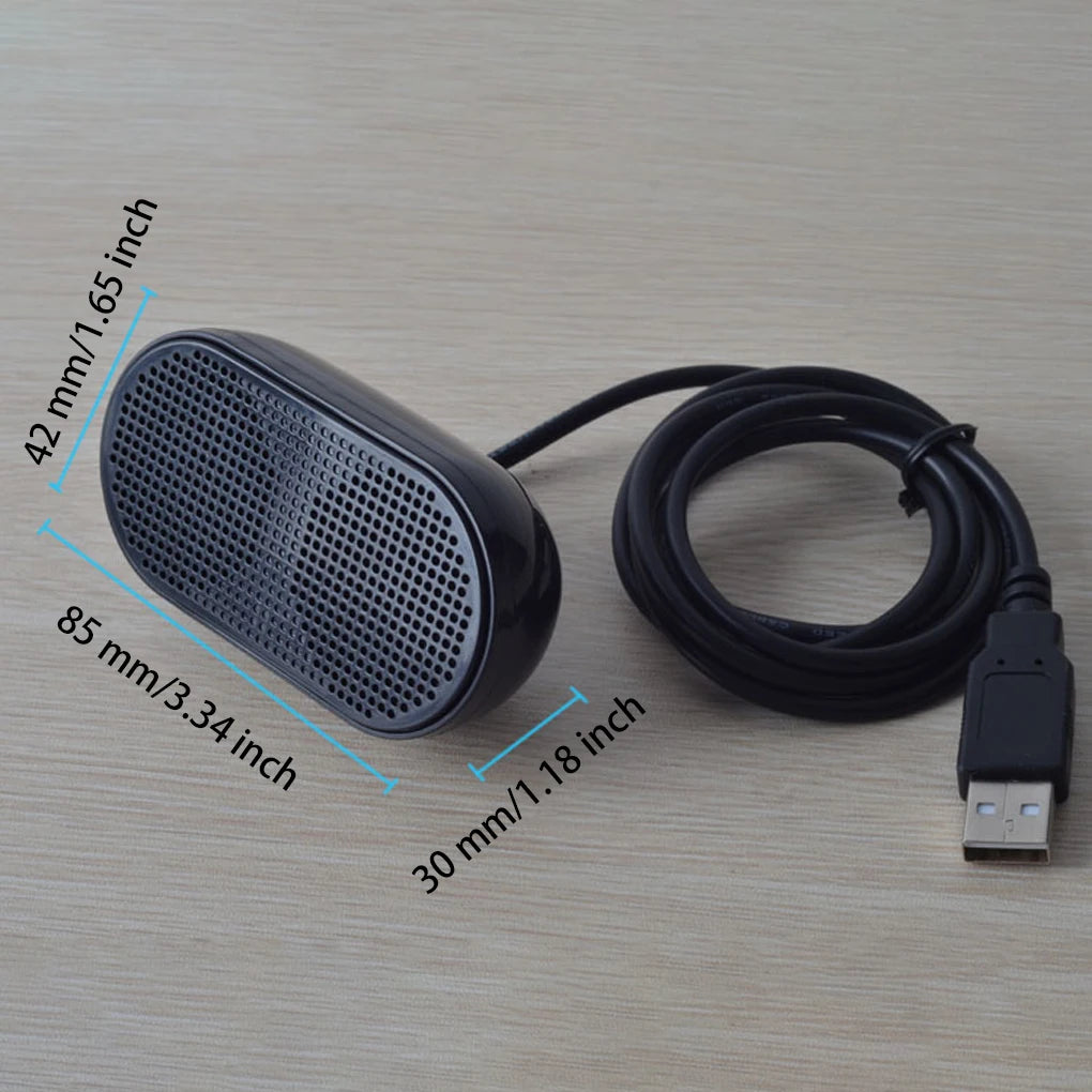 Mini haut-parleur filaire pour ordinateur Portable d'hôtel, remplacement universel, boîte à son alimentée par USB, accessoires pour ordinateurs