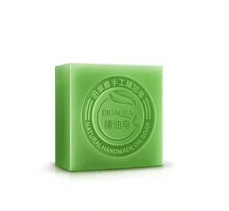 Savons aux huiles essentielles Bioaqua au miel, rose, jasmin, aloé, matcha, myrtille, lavande, charbon de bambou, savons en bambou noir