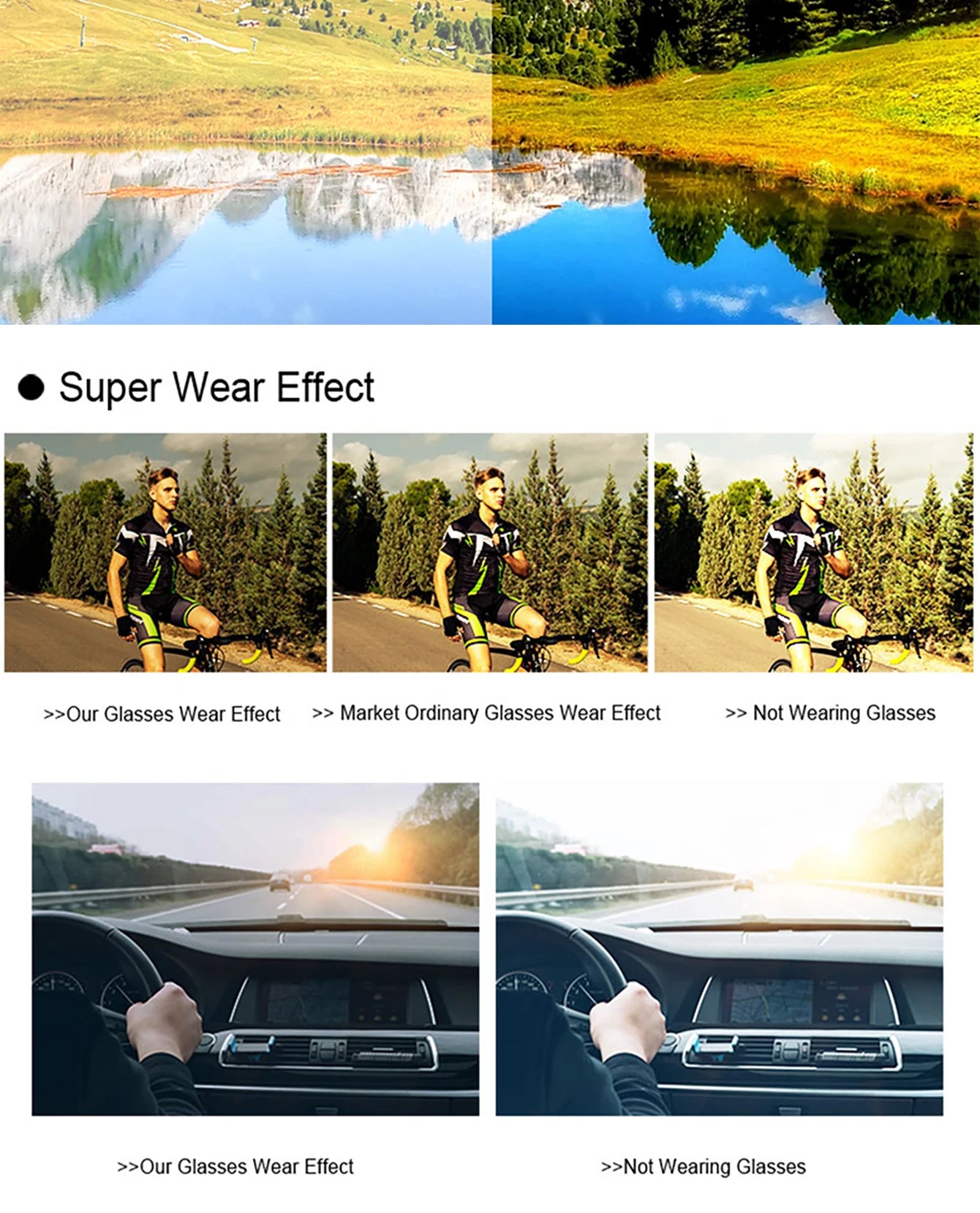 Lunettes de soleil de baseball pour enfants de 3 à 8 ans, lunettes de vélo d'extérieur pour garçons et filles, lunettes de sport pour jeunes, lunettes de camping pour enfants, lunettes de vélo VTT, UV400