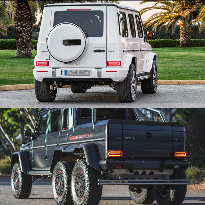 Clignotant dynamique antibrouillard pour Mercedes-Benz, barrage de frein de conduite, feux arrière, W463, classe G, G500, G550, G55, G63, Jas, 1990-2018