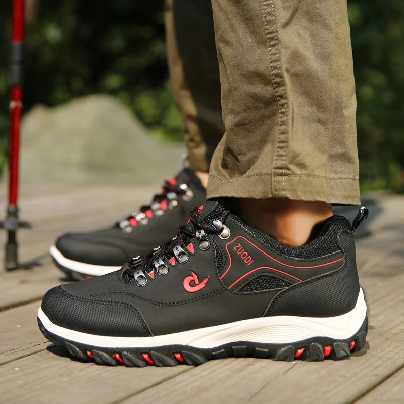 Men's leather shoes, casual men's shoes, sneakers for spring, autumn, winter, men's tennis shoes, lightweight walking shoes