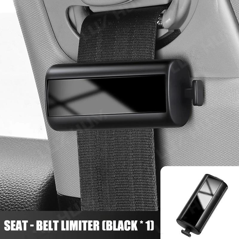 Ajusteur de ceinture de sécurité de voiture, réglage libre de la sangle d'épaule automatique, Clip de ceinture de sécurité pour les voyages, soulage la pression/Friction