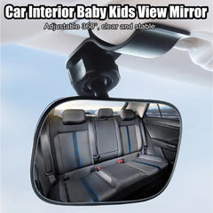 Miroir de sécurité intérieur de voiture pour bébé, avec Clip, rétroviseur de maquillage, pince arrière de siège, ornement automobile, accessoires automobiles