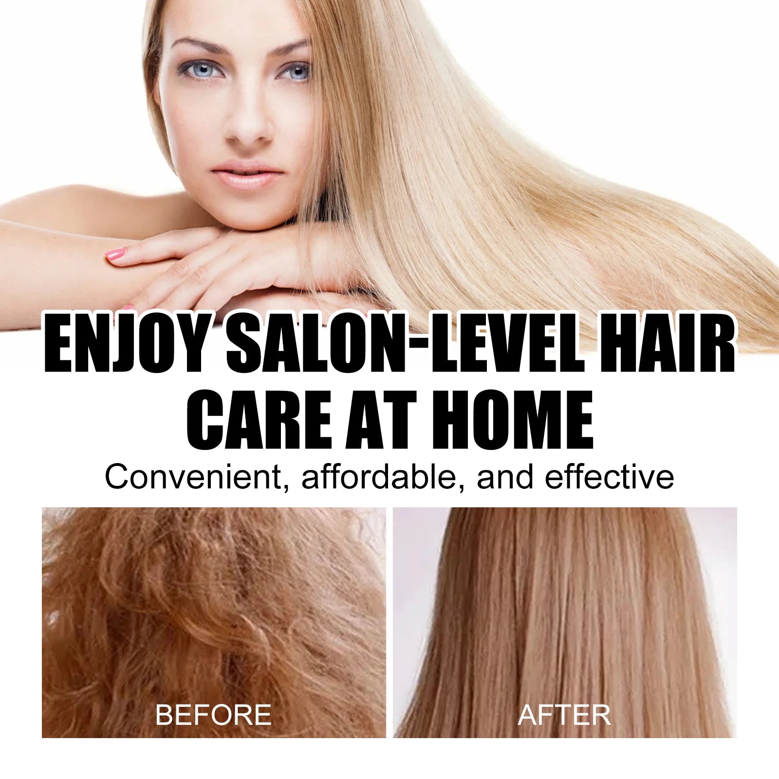 KerBrian 8 Second Hair Care Cream, Hair Mask, Improves Hair's Thickness, Prevents Split Ends and Fragile Hair, Hair Care Product