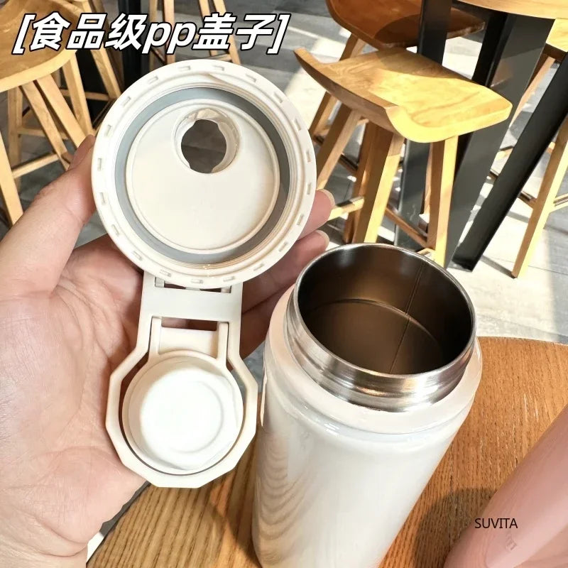Tyeso – bouteille d'eau Thermos en acier inoxydable, flacon sous vide de Sport Portable, garde le froid et la chaleur, tasse thermique, gobelet isolé pour voiture