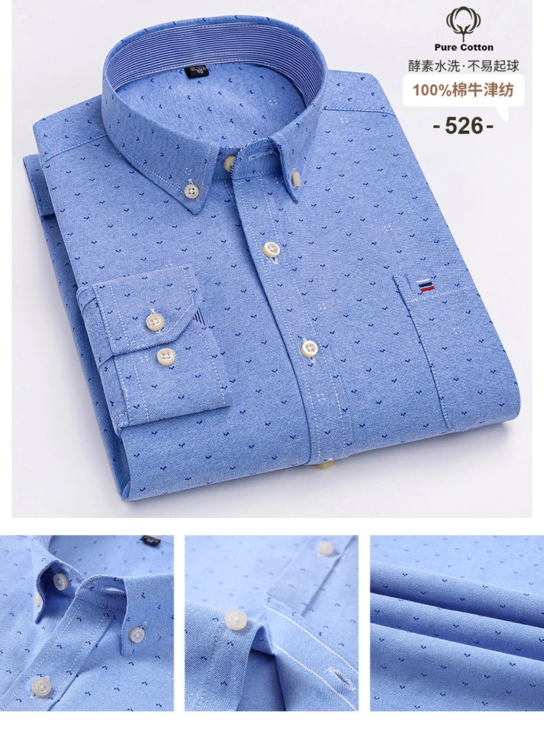 2024 mode hommes travail affaires marque Chemise hommes Plaid coton tenue décontractée chemises coupe ajustée à manches longues boutonné Chemise Homme