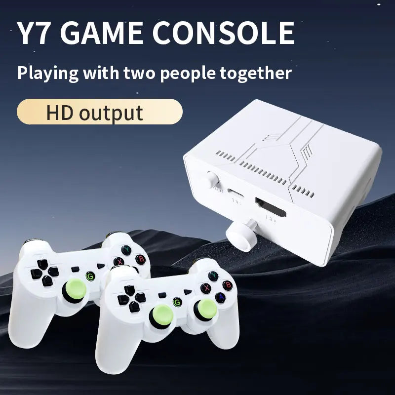 Coopreme Y7 Super TV Game Box HD sortie Joystick double contrôleur combat maison X7 Console de jeu PSP 10000 + de jeu