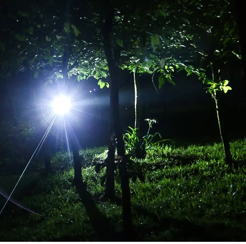 Lampe frontale LED puissante, Rechargeable par USB, télescopique, Zoomable, pour l'extérieur, étanche, lampe frontale de travail, haute luminosité