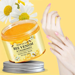 Vénin d'abeille camomille hydratant exfoliant cire pour les mains masque hydratant exfoliant nourrissant soin de la peau