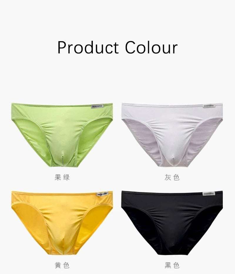 Men's modal underwear, high-quality briefs, soft, breathable, comfortable men's trousers, boxer shorts for young men, sexy U-shaped bulge powder panties