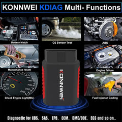 2026 KONNWEI KDIAG système complet Scanner automatique réinitialiser SAS EPB Service ECU programmeur OBD OBD2 outil de Diagnostic de voiture pk Thinkdiag MINI