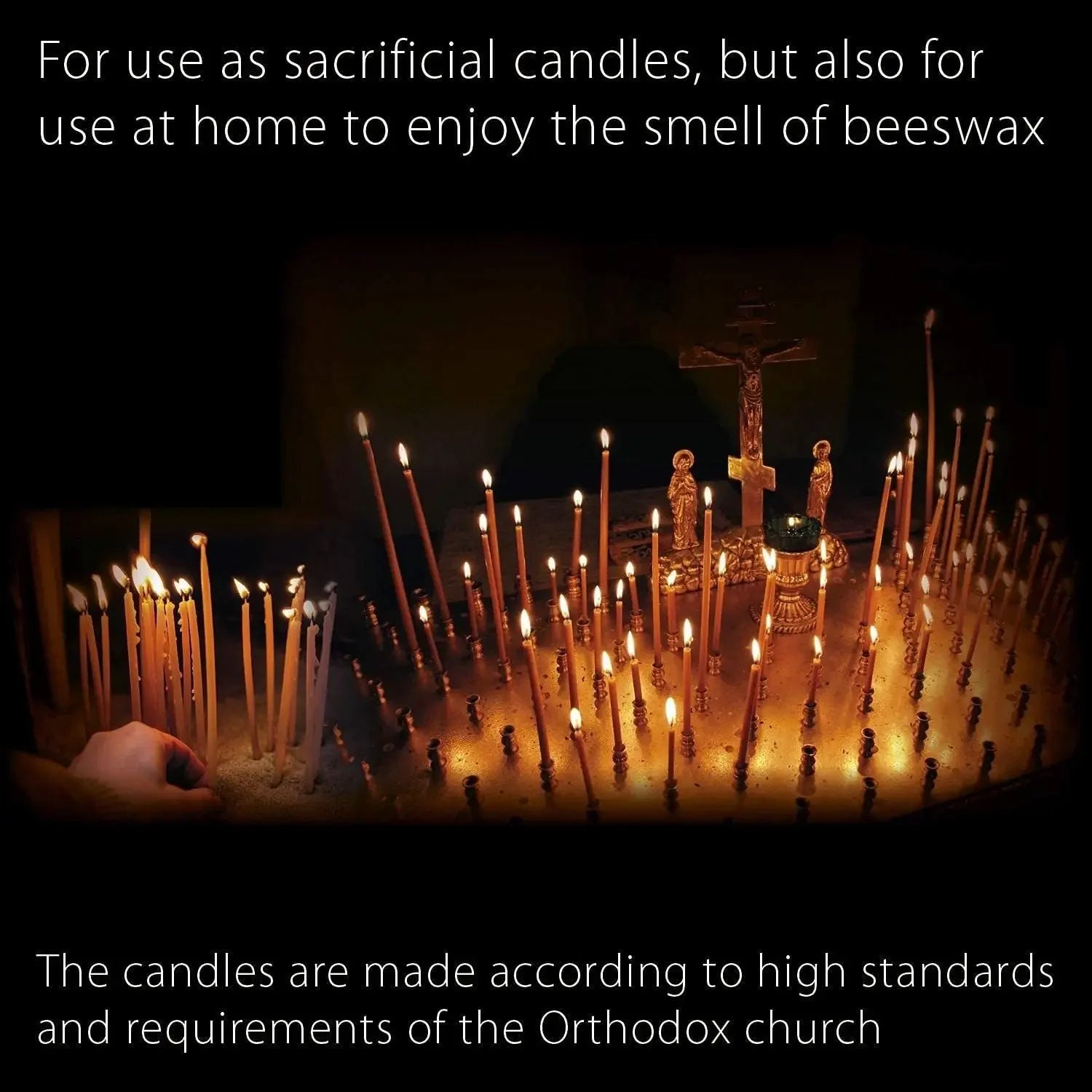 50-300 pièces bougies en cire d'abeille naturelle bougies hanukkah décoratives bougies d'anniversaire en cire d'abeille pour gâteau de prière d'église noël 6,29 pouces
