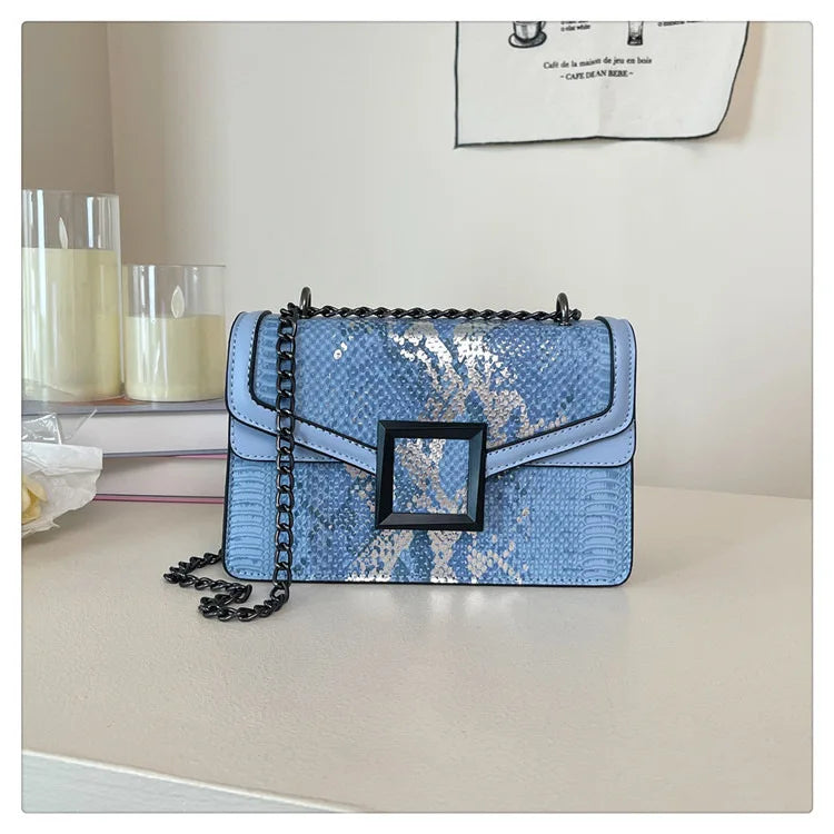 Sac à bandoulière simple pour femmes, style coréen, à la mode, design de niche décontracté, chaîne polyvalente, exquis, style occidental
