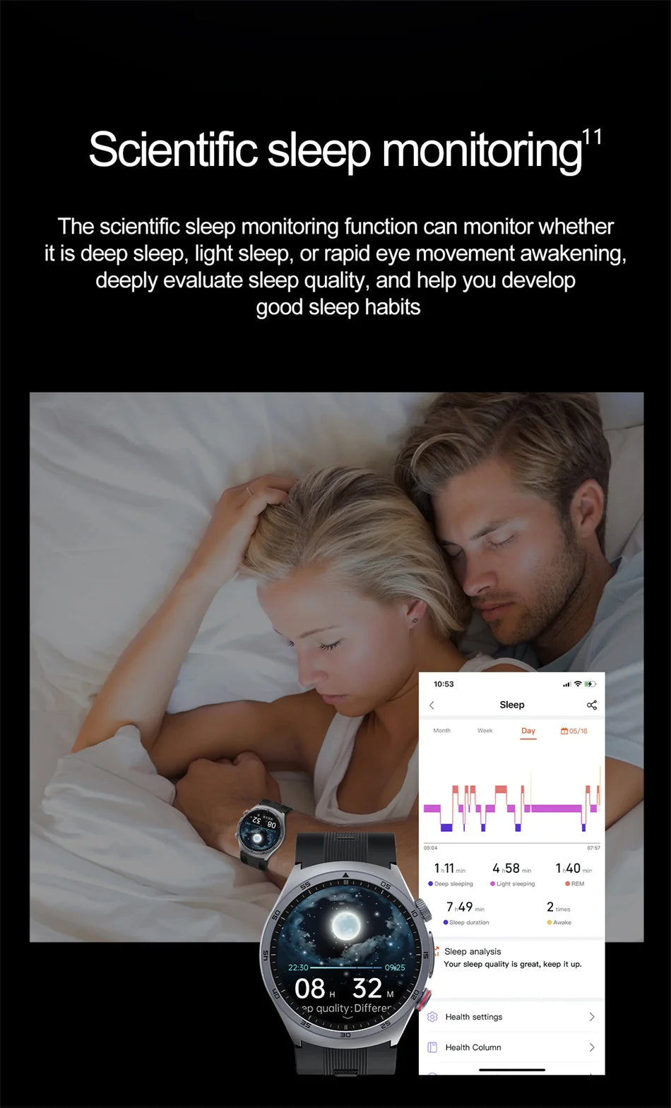 2025 santé montre intelligente NFC ECG pompe à Air pression artérielle oxygène sanguin ECG + PPG Bluetooth appel NFC montre intelligente pour hommes femmes Airbag