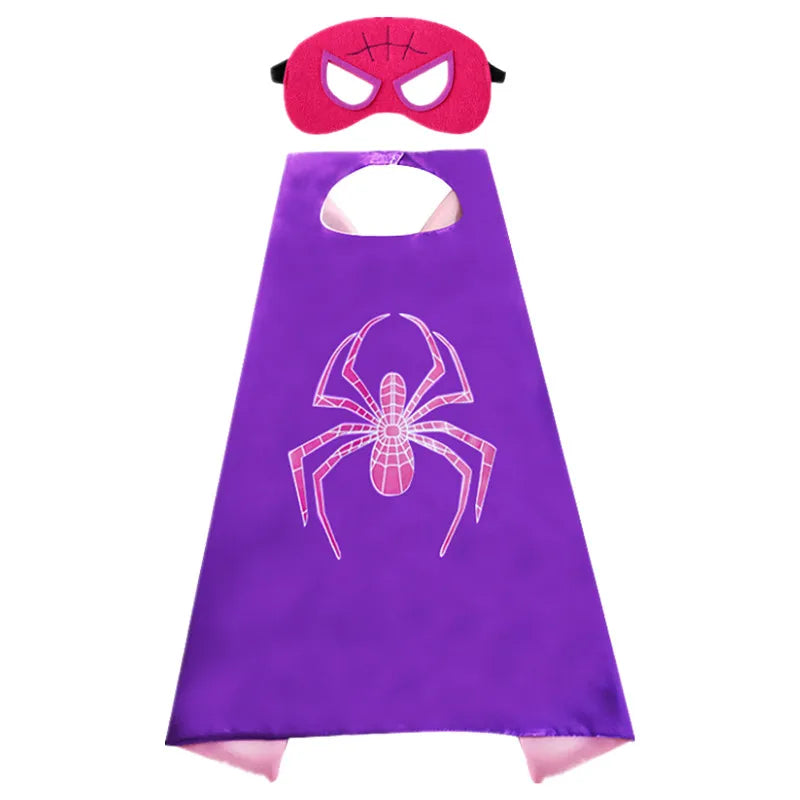 Capes de super-héros pour enfants de 3 à 10 ans, cadeaux pour garçons, Costumes habillés de dessin animé, fournitures de fête, cadeaux de pâques