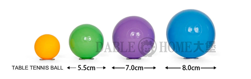 Balle de Sport en plein Air écologique piscine d'eau océan vague balle 50pcs 5.5cm Stress balle d'air jouets drôles pour enfants enfant Ballenbak